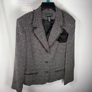 Norton McNaughton Women's Gray Blazer 297